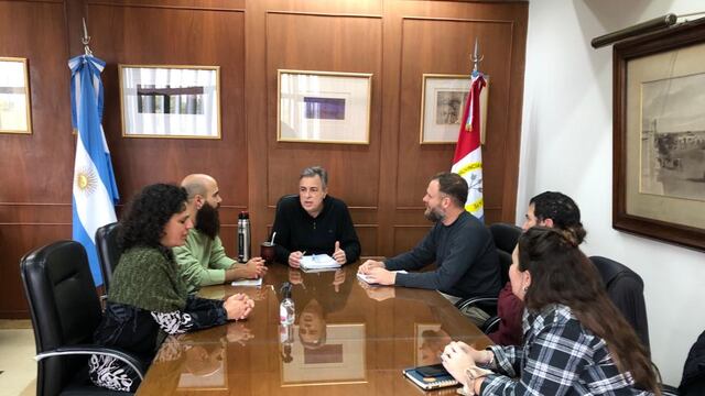 El intendente Luis Castellano recibió al personal de UNRaf