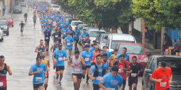 Atletas de Arroyito en la Media Maratón Carlos Paz 2024