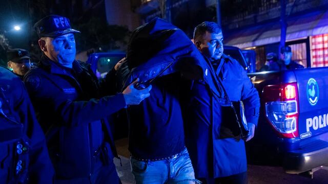 Fernando André Sabag Montiel, el agresor de Cristina Kirchner, detenido. Foto: Web.