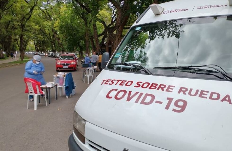 Coronavirus en San Juan: largas filas y ya se quintuplicaron los testeos