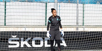 La ex Rosario Central y San Lorenzo estuvo más de dos meses sin actividad hasta que se recuperó de la fractura. (@rcdefemeni)