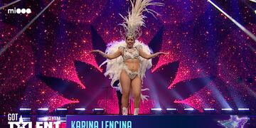 La correntina maravilló con su baile en el escenario de Got Talent.