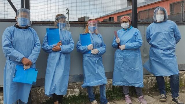 La Municipalidad de Ushuaia realizó el cuarto operativo de hisopados intensivos para la detección de Covid-19.