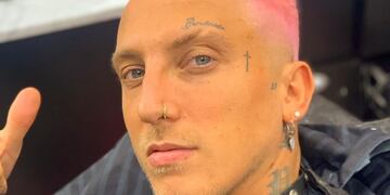 El Polaco, con su beba