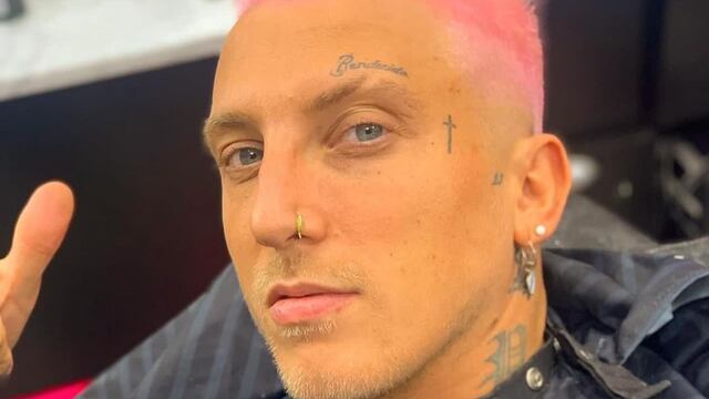 El Polaco, con su beba