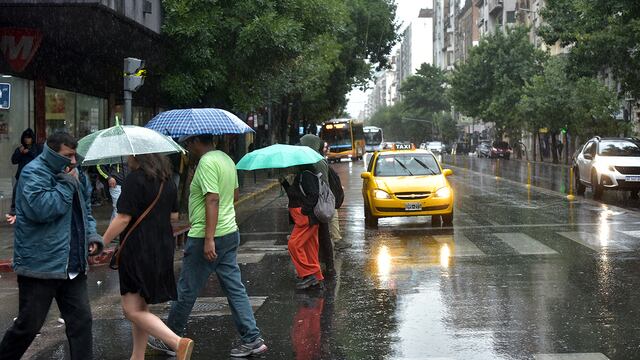 Para la tarde de este lunes se esperan fuertes lluvias en Córdoba.