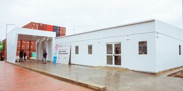 Tierra del Fuego ya dispone de un nuevo centro modular para pacientes con Covid-19