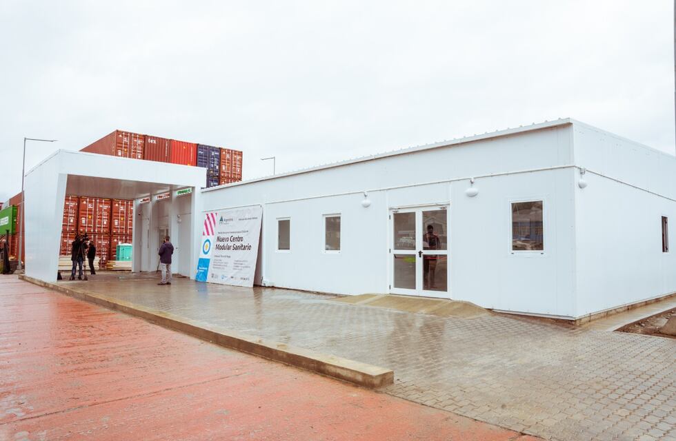 Tierra del Fuego ya dispone de un nuevo centro modular para pacientes con Covid-19