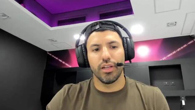 Kun Agüero volvió a ser tendencia por sus dichos sobre los jóvenes en el fútbol.