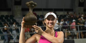 "Nachu" levantó el trofeo este sábado en la ceremonia de cierre.