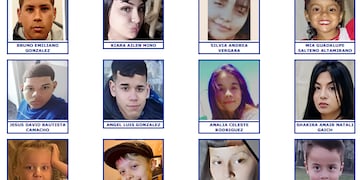 En el sitio web de Missing Children Argentina.