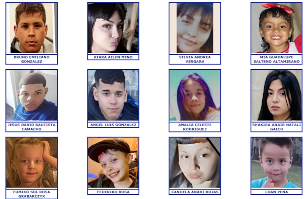 Cuántos chicos desaparecidos hay en Argentina: cifras que preocupan