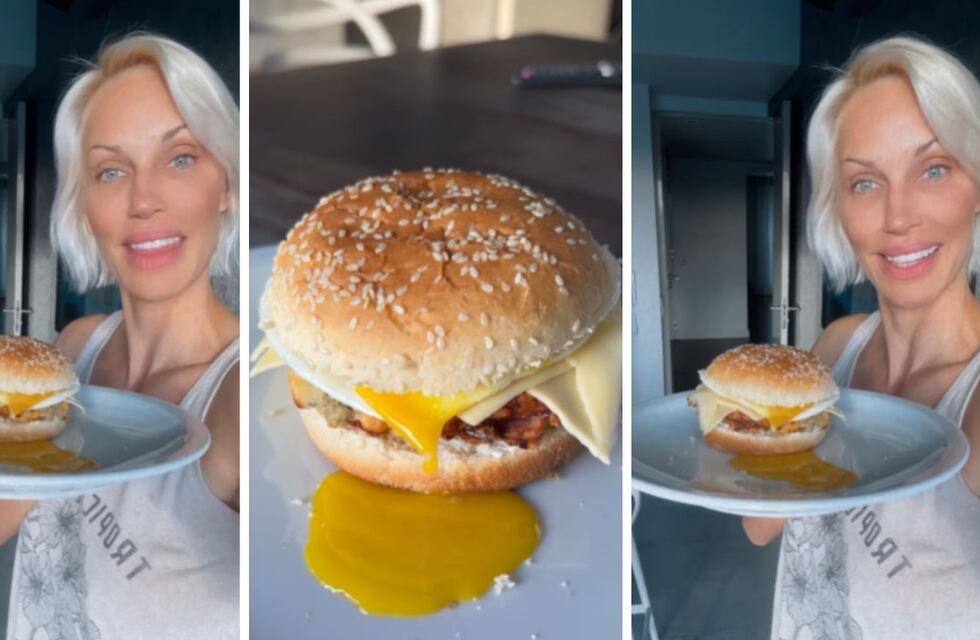 La hamburguesa de berenjena de Ingrid Grudke para un almuerzo fácil, rápido y saludable