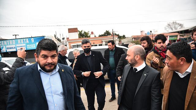 Daniel Passerini, viceintendente de la Ciudad de Córdoba, en la inauguración del Centro Operativo Guiñazú. (Pedro Castillo)