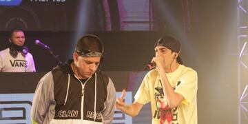 Stuart y Klan en el show de Trueno.