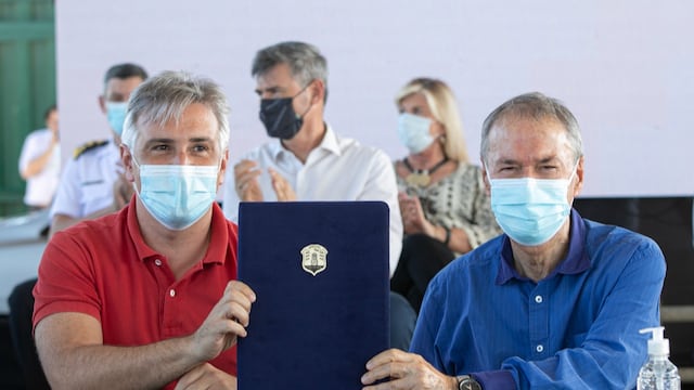 Martín Llaryora destacó el apoyo del gobernador Juan Schiaretti para "salir a flote" con la ciudad.