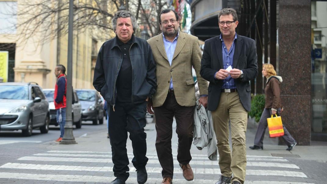 Alejandro Cohen, Pablo Canedo y Roque Lenti pidieron un plan de desarrollo para el área central que trascienda en el tiempo (José Gabriel Hernández/LaVoz)