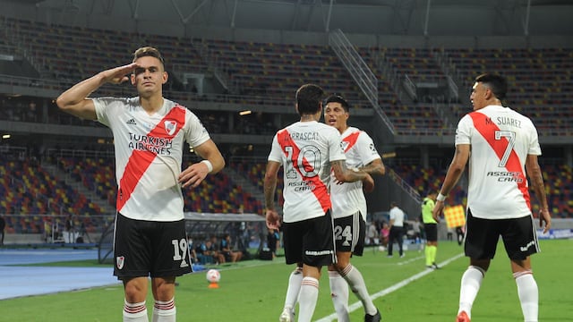 River vs Racing por la Supercopa Argentina (Foto: Clarín)