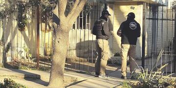 El personal de Lucha Contra el Narcotráfico allanó una casa en Washington Ojeda al 800 en General Alvear.