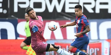San Lorenzo llegó al gol y vence por 1-0 a Godoy Cruz.
