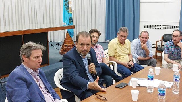 Emir Félix estuvo con Jorge Solmi, secretario de Coordinación Federal Agropecuaria de la Nación, y se reunieron con productores.