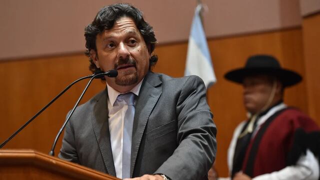 El gobernador de Salta, Gustavo Sáenz, rechazó el proyecto de la Ley de Humedales.