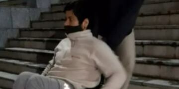 Lautaro Mansutti, el estudiante en silla de ruedas que pide rampas en el colegio.