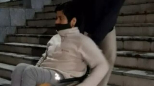 Lautaro Mansutti, el estudiante en silla de ruedas que pide rampas en el colegio.