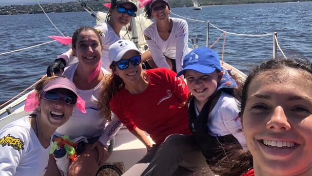Regata por el Día de la mujer.