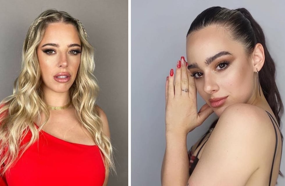 Lila y rojo: la foto de Nati Jota y Flor Jazmín juntas frente al espejo que dio de qué hablar