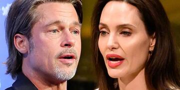 Continúa la batalla legal y mediática entre las estrellas de Hollywood. (Collage Web).