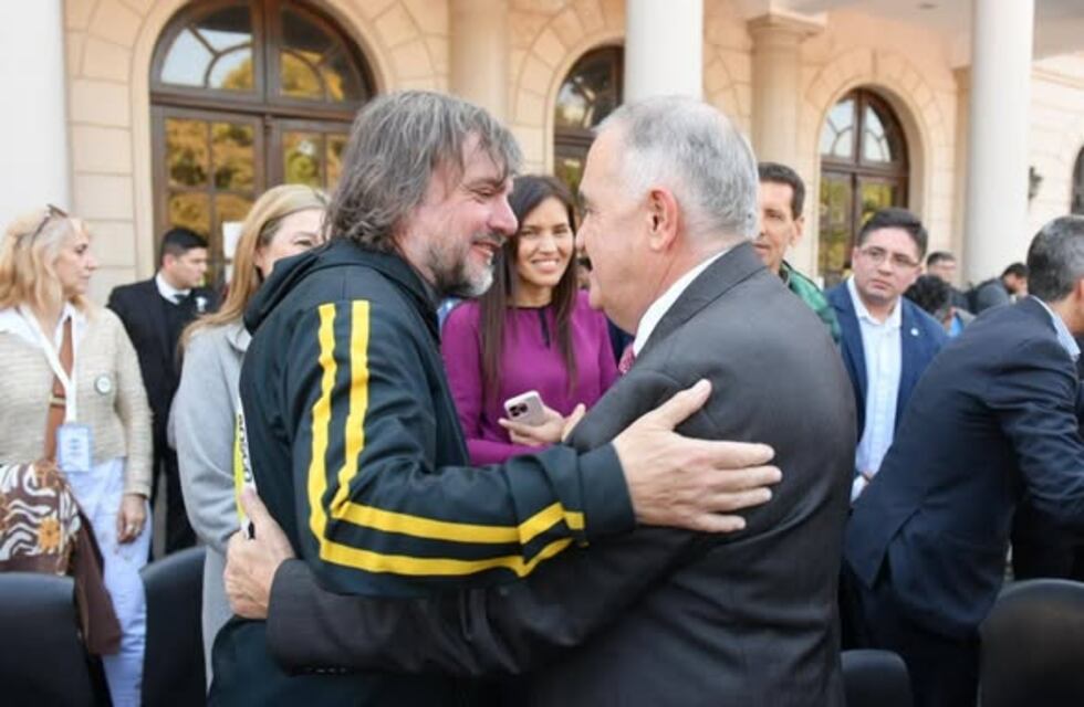 Junto al Padre Pepe, Jaldo reafirmó su lucha contra las drogas