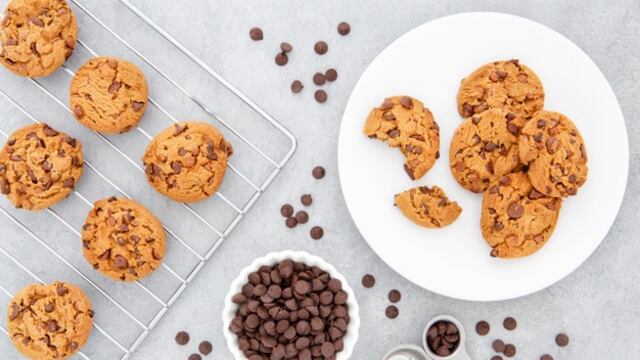 La receta viral de galletas en microondas. (Foto: Freepik)