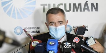 Osvaldo Jaldo, gobernador de Tucumán.
