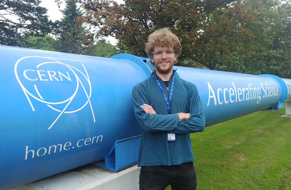 Estudiante de la UNR trabaja con el acelerador de partículas más potente del mundo
