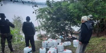 Panambí: desarticulan punto de acopio de mercadería.