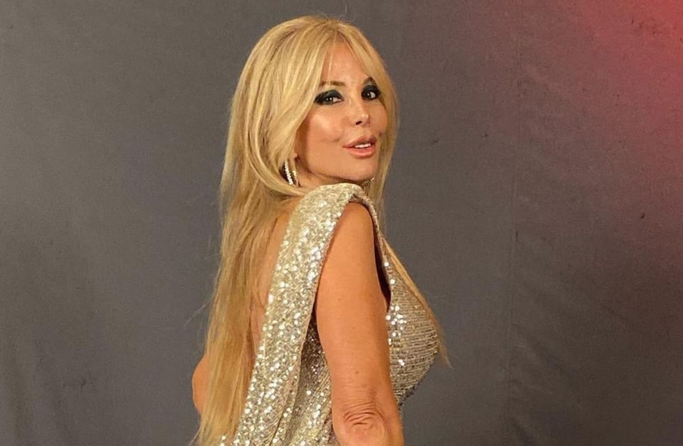 Semitransparente y brillos: Graciela Alfano lo hizo de nuevo y compartió un video al límite de la censura