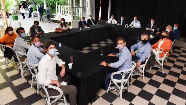 Mesa Nacional de Juntos por el Cambio. (Twitter: @PatoBullrich)