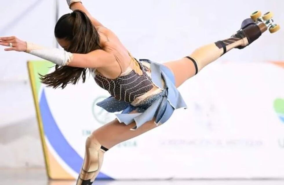 Luana Altamirano: la patinadora del Club Sarmiento brilló en Campeonato Panamericano de Patín Artístico