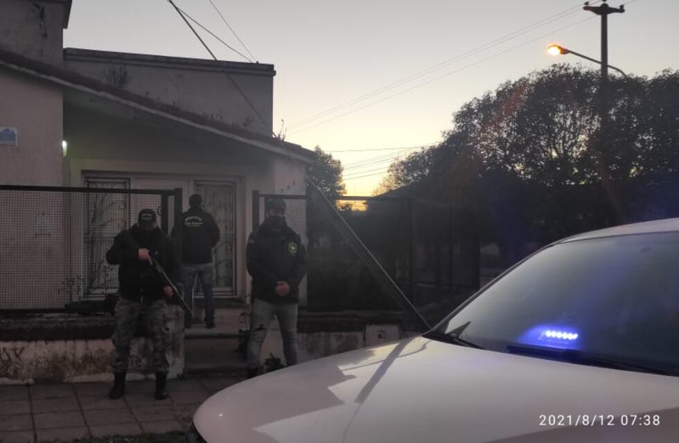 Resultados de los allanamientos antidrogas en Tres Arroyos