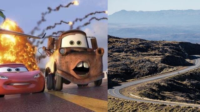 Un joven grabó una insólita escena con su celular y la comparó con la película de ficción.