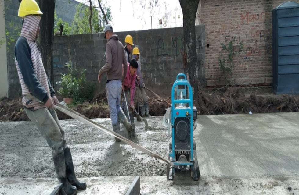 Continúa a buen ritmo la obra de pavimentación