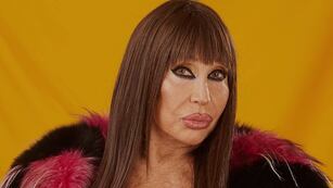 Moria Casán, primerísima figura de la Argentina.