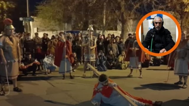 Tradicional Vía Crucis Viviente