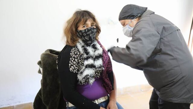 Vacunaron a más de 7.000 personas en los distritos de San Rafael.