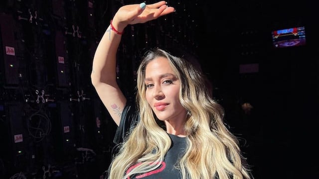 Jimena Barón deslumbró a sus fans con una bikini combinada.