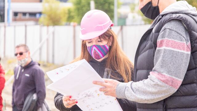Ministra de obras y servicios públicos de Tierra del Fuego, Gabriela Castillo.