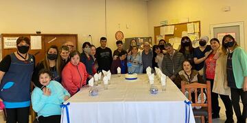 Festejo de la institución