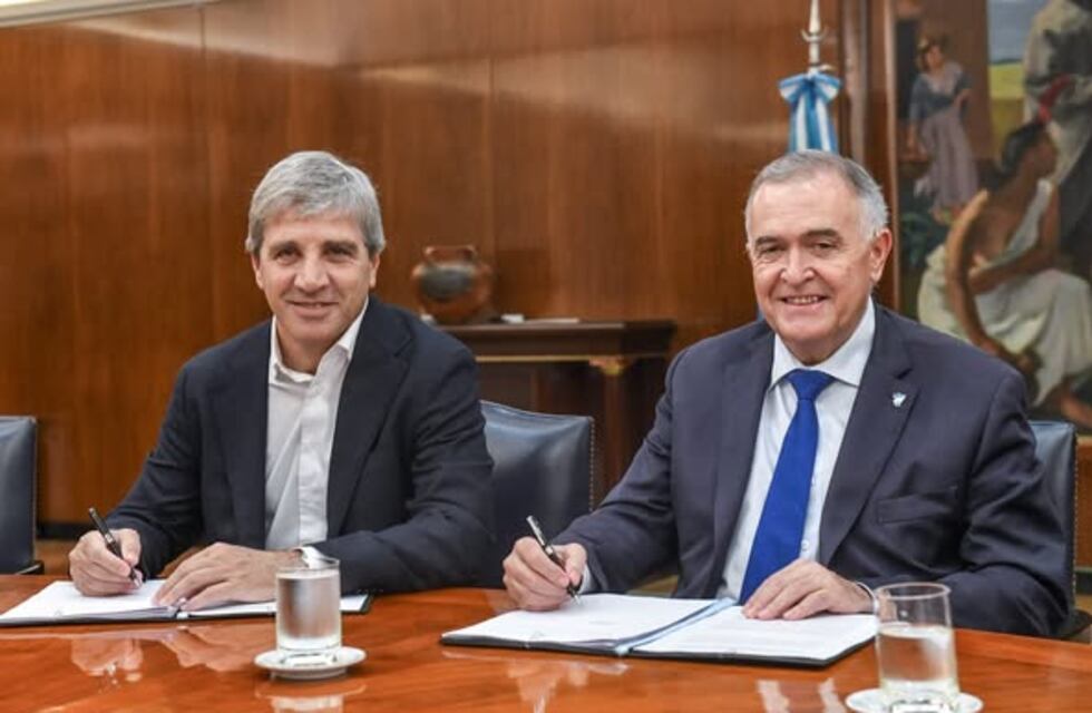 Jaldo y Caputo firman convenio de conciliación y compensación de activos y pasivos