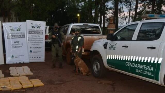 Decomisaron más de 130 kilos de marihuana.